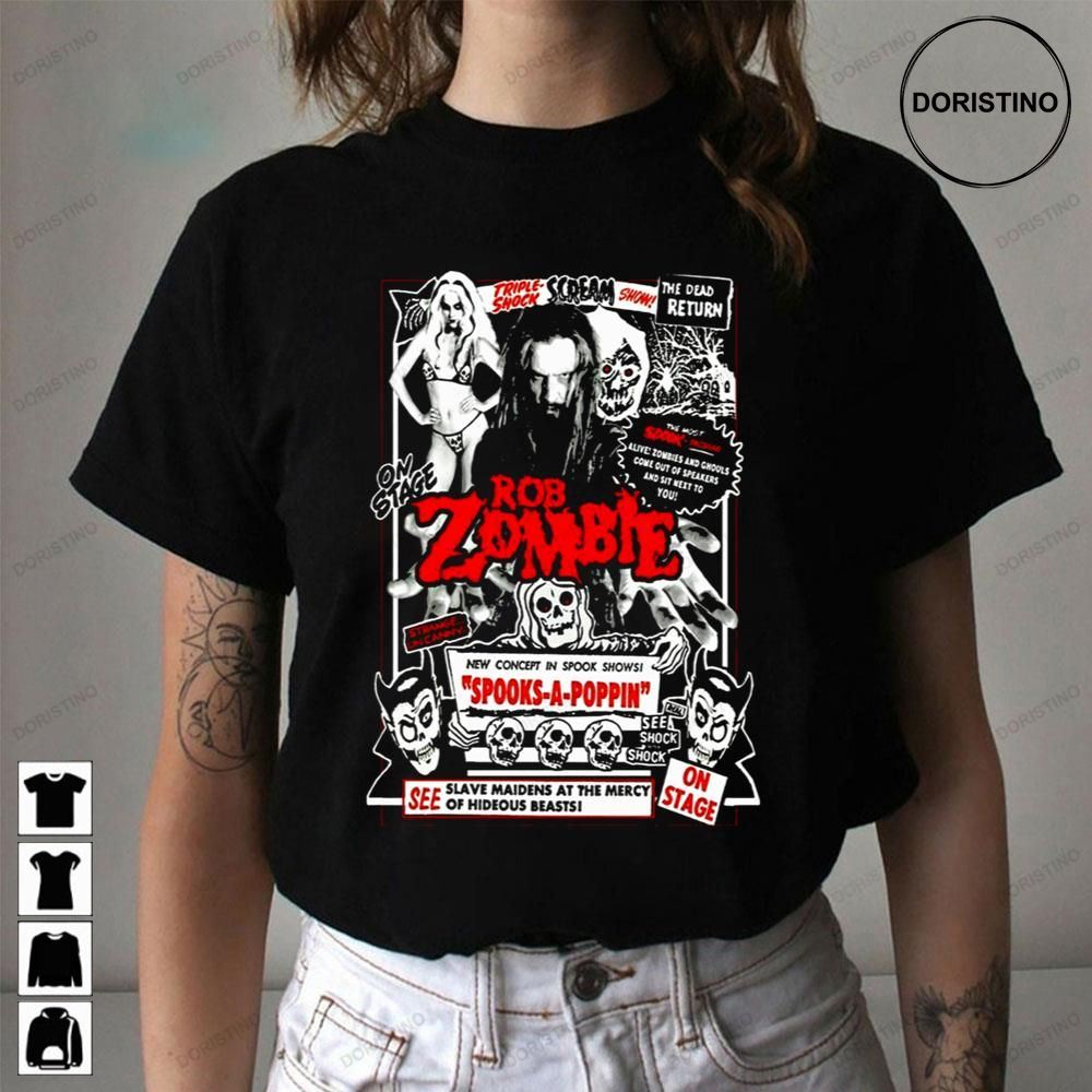 Vintage Rob Zombie Band Art Limited Edition T-shirts